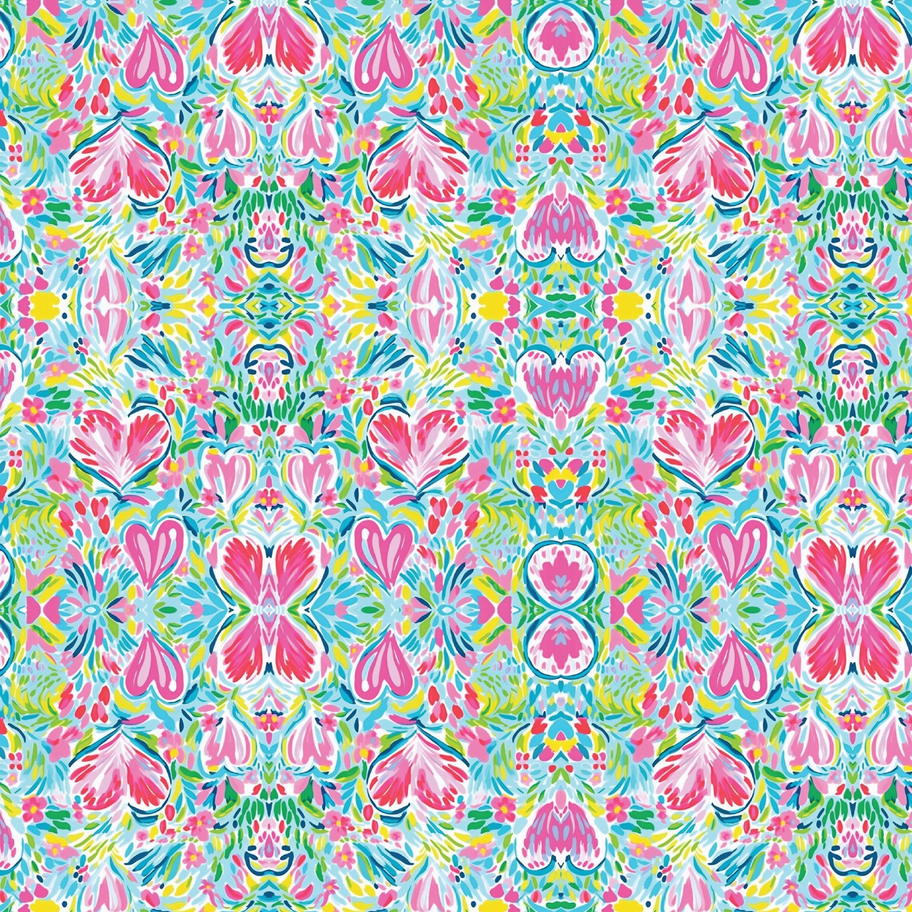 Preppy Hearts 4 Pattern Acrylic Sheets - CMB Pattern Acrylic